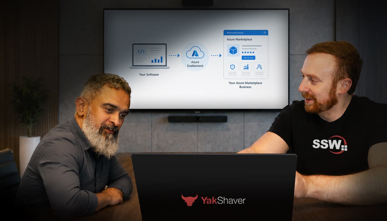 SSW Solution Architect helping a software vendor publish an Azure Marketplace offer